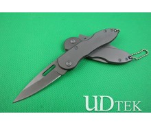 OEM X32 3Cr13 stainless steel folding knife with keychain UD401879