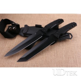 OEM Thickened aluminum handle material fixed blade knife UD404812