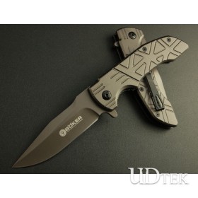 OEM Boker DA32 Titanium coating Surface Camping Knife UDTEK01406
