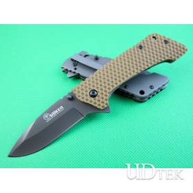 Green/Black All Steel + G10 Handle OEM Boker Tactical Knife UDTEK01411