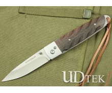 OEM BOKER Submarine Jungle Folding Knife with Ebony Handle UDTEK01426
