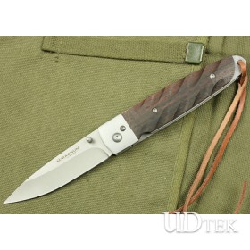 OEM BOKER Submarine Jungle Folding Knife with Ebony Handle UDTEK01426