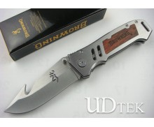 OEM Browning Extreme Rescue Knife Folding Knife with All Steel Handle UDTEK00253