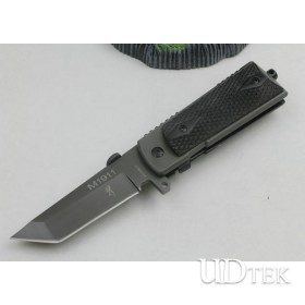 BLACK OEM BROWNING M1911 FOLDING KNIFE RESCUE KNIFE WOOD HANDLE UDTEK00260