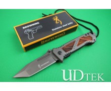 Browning.DA53-1 fast opening folding knife(flat head) UD401724