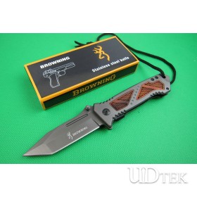 Browning.DA53-1 fast opening folding knife(flat head) UD401724