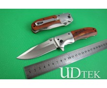 Browning. DA51 quick opening folding knife(wood handle) UD401948