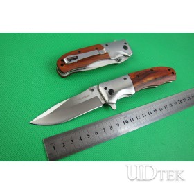Browning. DA51 quick opening folding knife(wood handle) UD401948