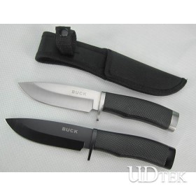 Buck 009B classic black fixed blade hunting knife on sale Promotion cheap price UDTEK02002