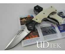 OEM COLOMBIA CRKT 7080 FOLDING RESCUE KNIFE WITH BONE HANDLE UDTEK00237