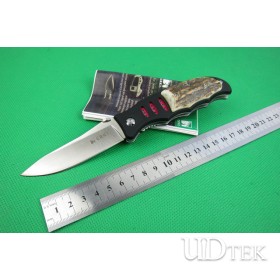 CRKT Columbia 7122S The sentry (antlers handle) fixed blade knife UD401970