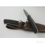 High Quality Ebony Handle OEM Damascus Steel Survival Knife Outdoor Tools UDTEK01207  