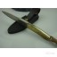 High Quality Animal Bone + Steel Handle OEM Damascus Steel Hunting Knife Hand Tool UDTEK01305