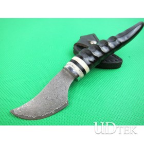 Damascus Small antelope incense knife UDTEK01924