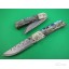 Damascus colorful Abalone folding knife UDTEK01951