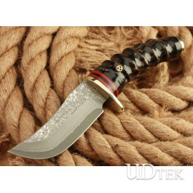 Collection family Damascus straight knife UD40923