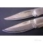 Stainless Steel + Wood + Antler Handle OEM Damascus Knife UDTEK00542 / UDTEK01205