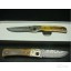 OEM DAMASCUS STEELTREASURE KNIFE WITH OX BONE HANDLE UDTEK00563 
