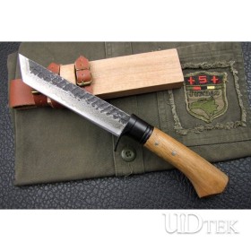 HIGH QUALITY OEM KANETSUNE BNSS HUNTING KNIFE WITH WOOD HANDLE UDTEK00601