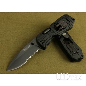 Black Version OEM Kershaw 1920 Tools Knives with half serrated blade UDTEK01454