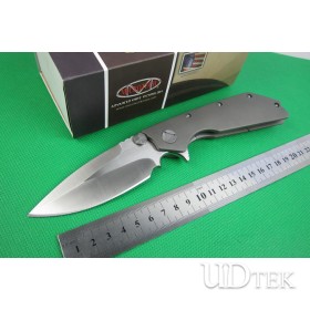 Microtech DOC（touch to death）D2 blade Titanium handle folding knife UD401947 