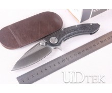 Microtech Whale sharks full carbon fiber shank tactical knife UD402025