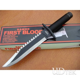 OEM RAMBO FIRST BLOOD I FIXED BLADE KNIFE MEMORIAL VERSION UD48811