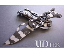 SMALL SIZED TIGER TATTOO&BLACK VERSION OEM SR MECHANICAL KNIFE UDTEK00525