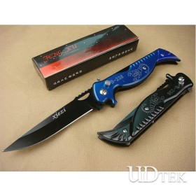 BLUE & BLACK OEM SCORPION B-238 SEMI-AUTOMATIC FOLDING KNIFE UDTEK00583