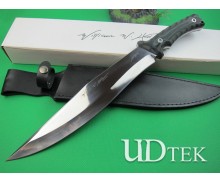 Super mirror folding knife with hand signed UDTEK01931