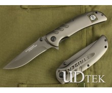 Strider.318 folding knife semi-automatic quick opening folding knife with steel titanium surface UDTEK01995