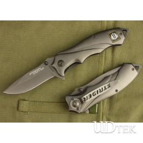Strider .313folding knife(cuspate knife)-Semi-automatic quick opening folding knife UDTEK01996