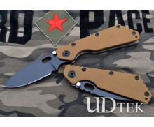 Wind version  Strider SMF folding knife  (strider tactical folding knife with titanium frame ) UDTEK01997 