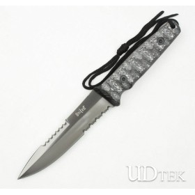 UNITED US ARMY SEALS AGAINST KNIFE POLICE KNIFE HAND TOOLS WITH G10 SHEATH UDTEK00407