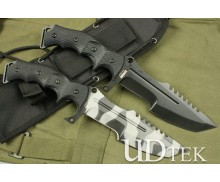 STAINLESS STEEL M.O.D  BLACKHAWK TACTICAL STRAIGHT KNIFE huntsman knife UDTEK00377