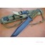SEAL CUT IRON SABER & OUTDOOR KNIFE WITH UNIQUE HANDLE UDTEK00385