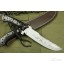 3Cr13 STAINLESS STEEL KNIGHT TEMPLAR STRAIGHT KNIFE WITH LEATHER SHEATH UDTEK00390