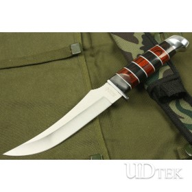 OEM THUMB HUNTING KNIFE WITH DISRUPTIVE PATTERN SHEATH UDTEK00392