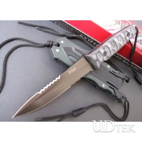 OEM UNITED Navy seal knife attack knife survival knife G10 sheath UD401821