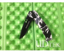 Camo handle folding knife UD08012
