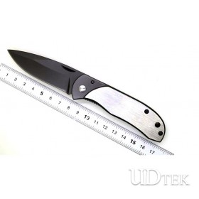 Stainless steel handle folding knife UD17006