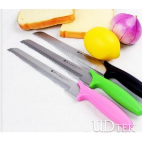 Plastic handle bread knife stainless steel cake knife UD18003