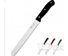   8 inch POM bread knife stainless steel serrated knife cake knife UD18010