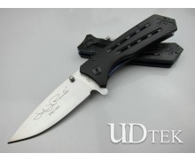 F57-hand signed fast opening folding knife UDTEK20001 