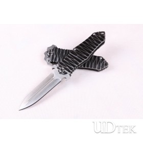 Carbon black T type steel lock folding the knife (normal) UD402060
