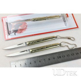  Grey wolf 5905 copper handle pocket knife UD402133