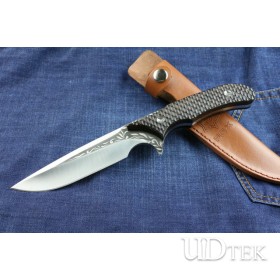 Fox Straight knife with ebony handle UD402226