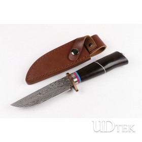 Damascus jehad 2 ebony handle collection knife UD402296 