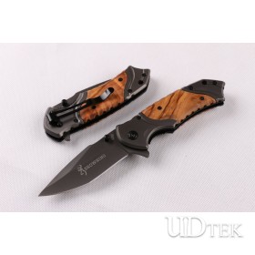 Browning X49 fast opening folding knife（grey Titanium）UD402348
