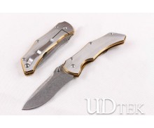 Browning Titanium golden Seiko folding knife UD402349